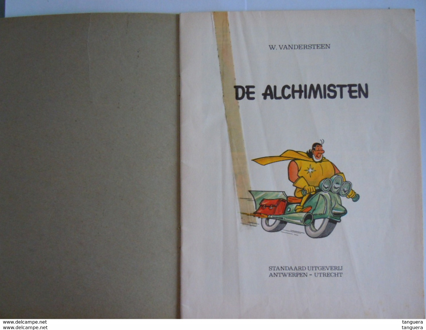Jerom Nr 21 De Alchemisten 1968 1 Ste Druk Vandersteen  Redelijke Staat - Jerom