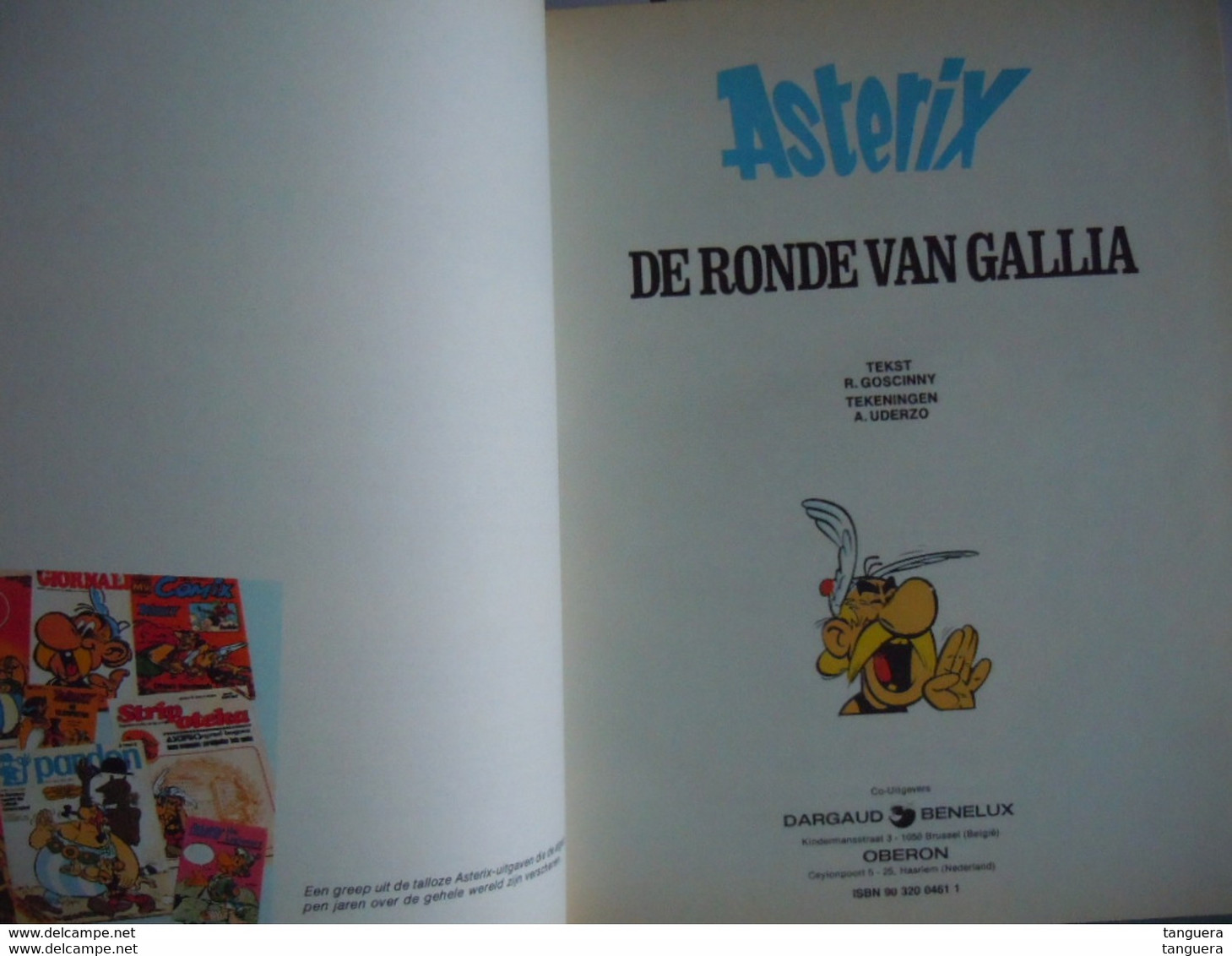 De Avonturen Van Asterix De Galliër - Bundeling 4 Verhalen 1981 Goscinny Uderzo Dargaud Oberon - Asterix