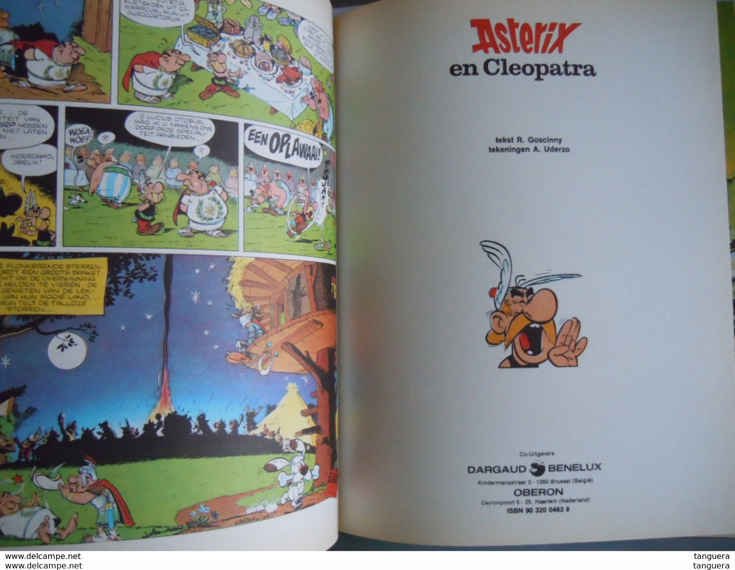 De Avonturen van Asterix de Galliër - bundeling 4 verhalen 1981 Goscinny Uderzo Dargaud Oberon
