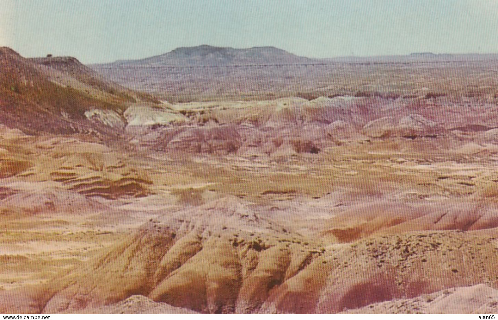 Route 66 Painted Desert In Arizona, C1950s Vintage Postcard - Route '66'