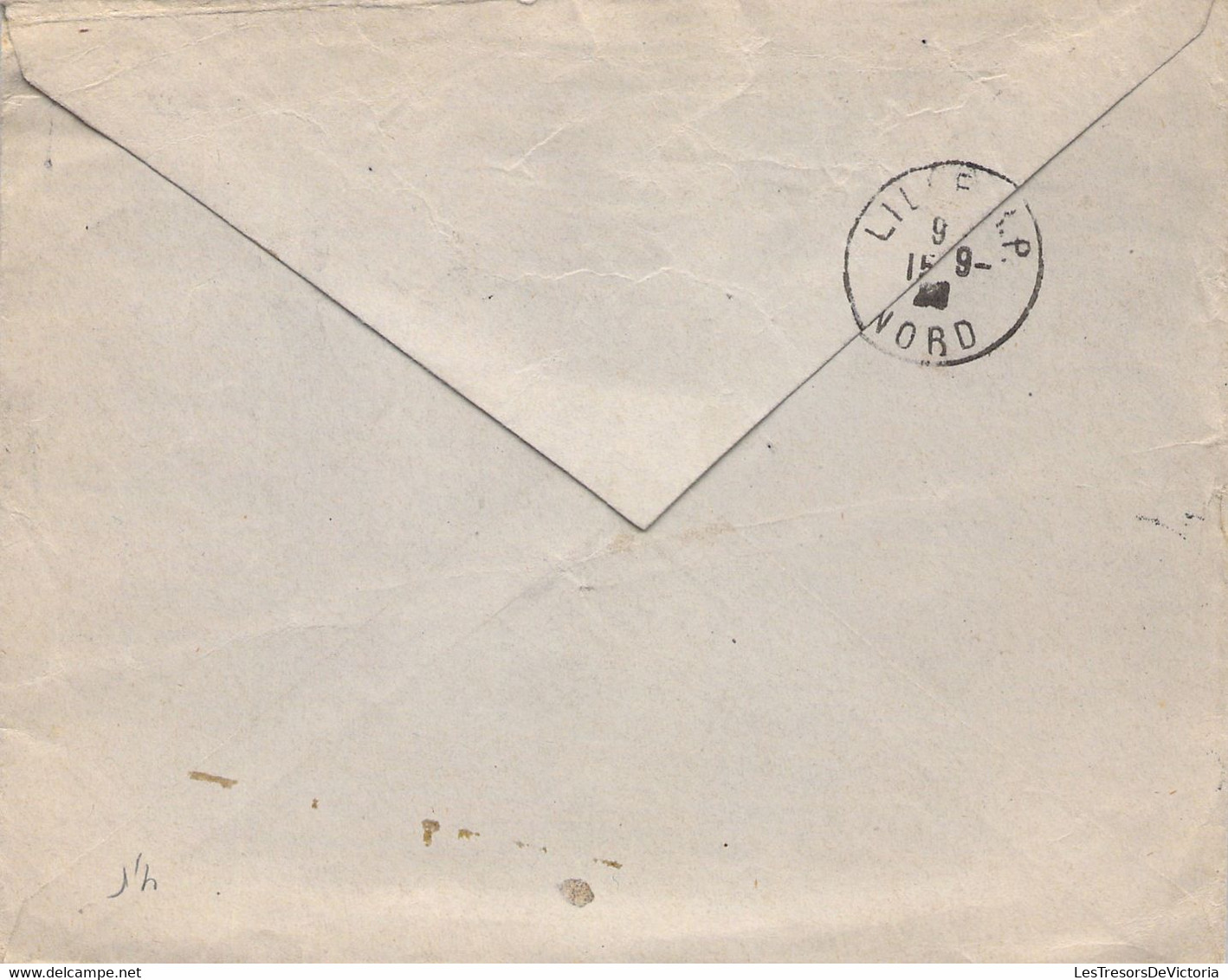 COB 164 Sur Lettre - Obl 1920  à Bruxelles - Enveloppe L'echo De La Bourse Envoyé à Fives Lille - Briefe U. Dokumente