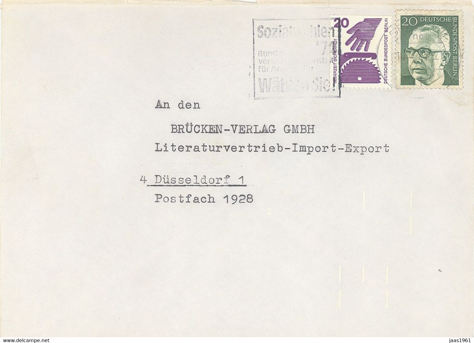 GERMANY. POSTMARK BERLIN - Maschinenstempel (EMA)