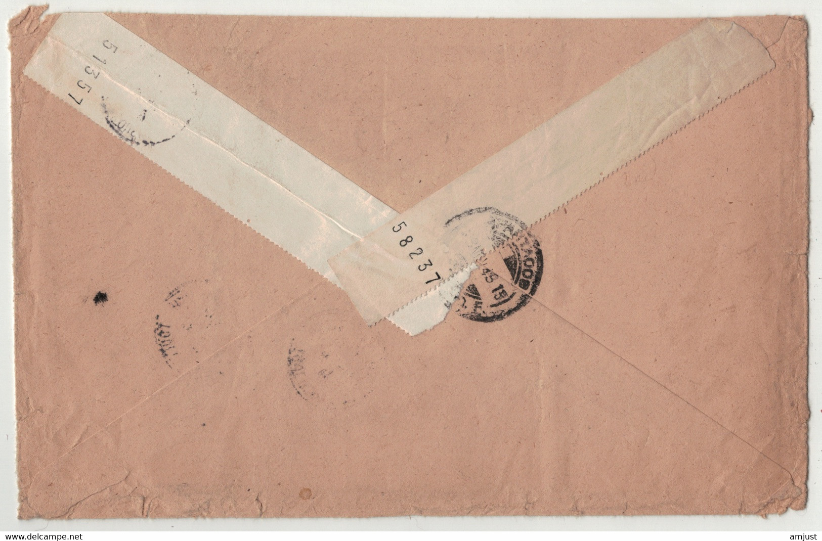 France // 1945-1949 // Lettre Grand Format De Toulouse Pour Mexico - Covers & Documents