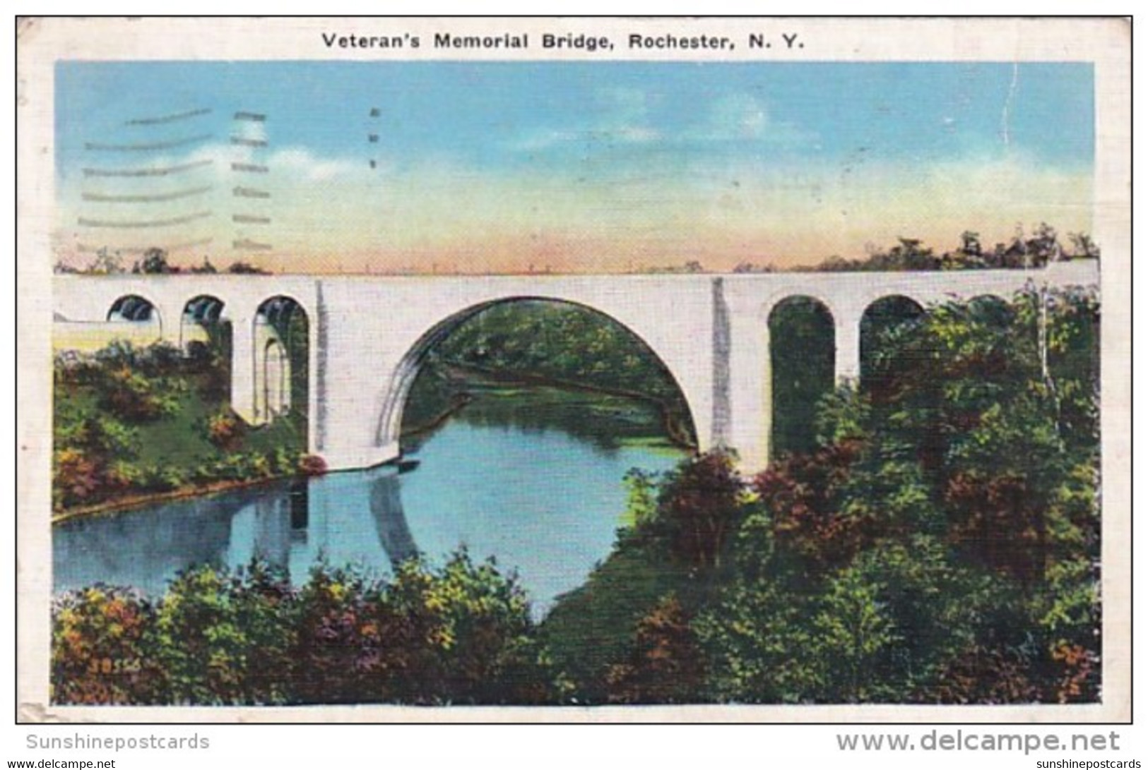 New York Rochester Veterans' Memorial Bridge 1939 - Rochester