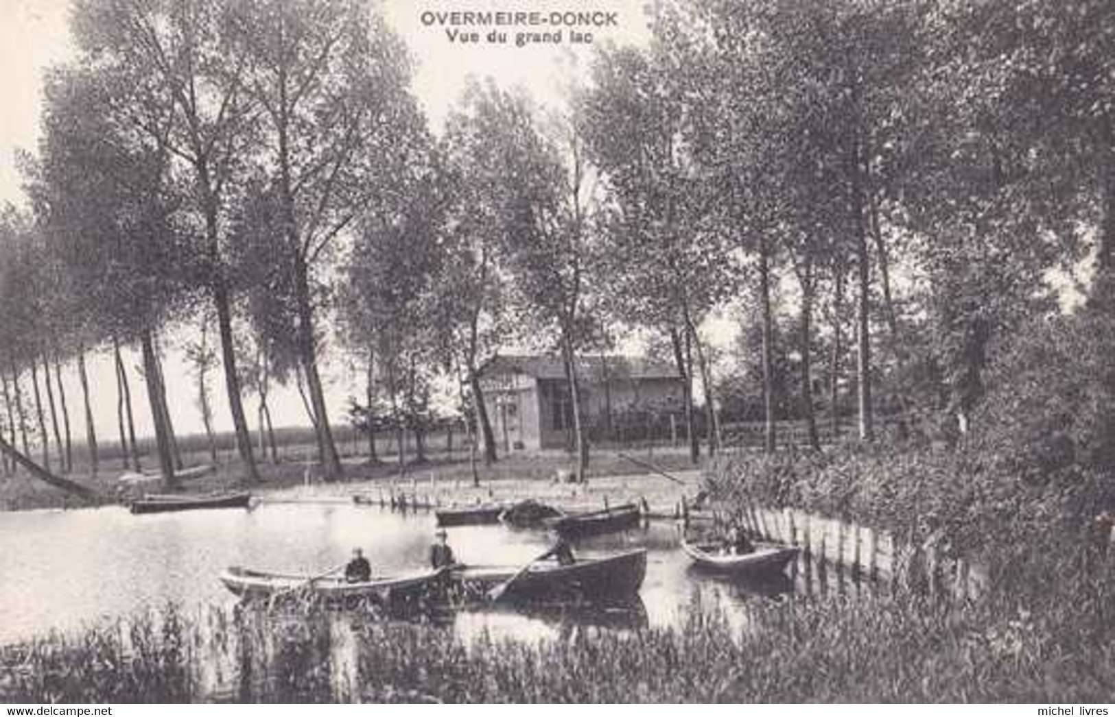 Overmere-Donk - Donkmeer - Berlare - Vue Du Grand Lac - Pas Circulé - Animée - TBE - Berlare