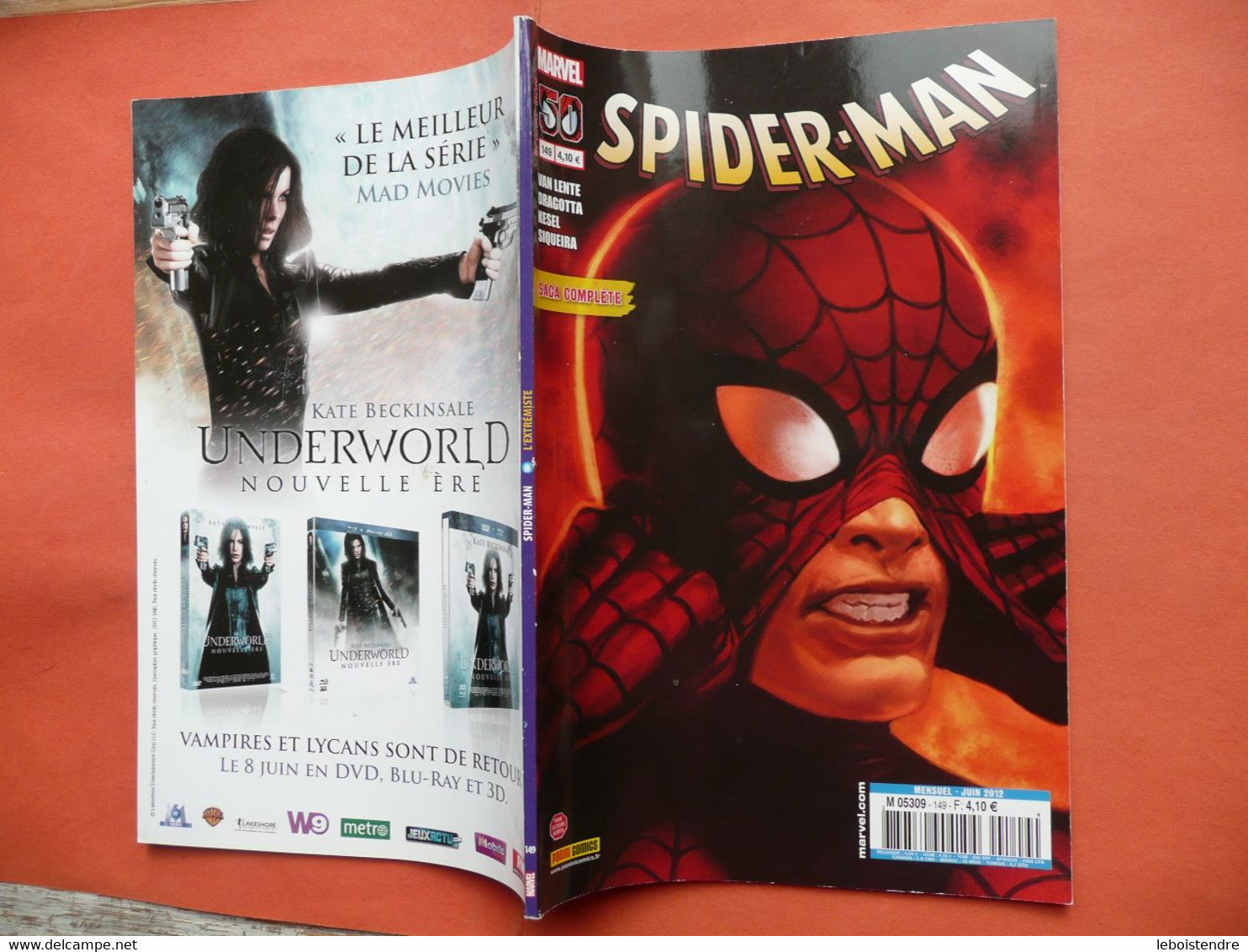 SPIDERMAN V2 SPIDER-MAN N 149 JUIN 2012 PANINI COMICS MARVEL - Spiderman