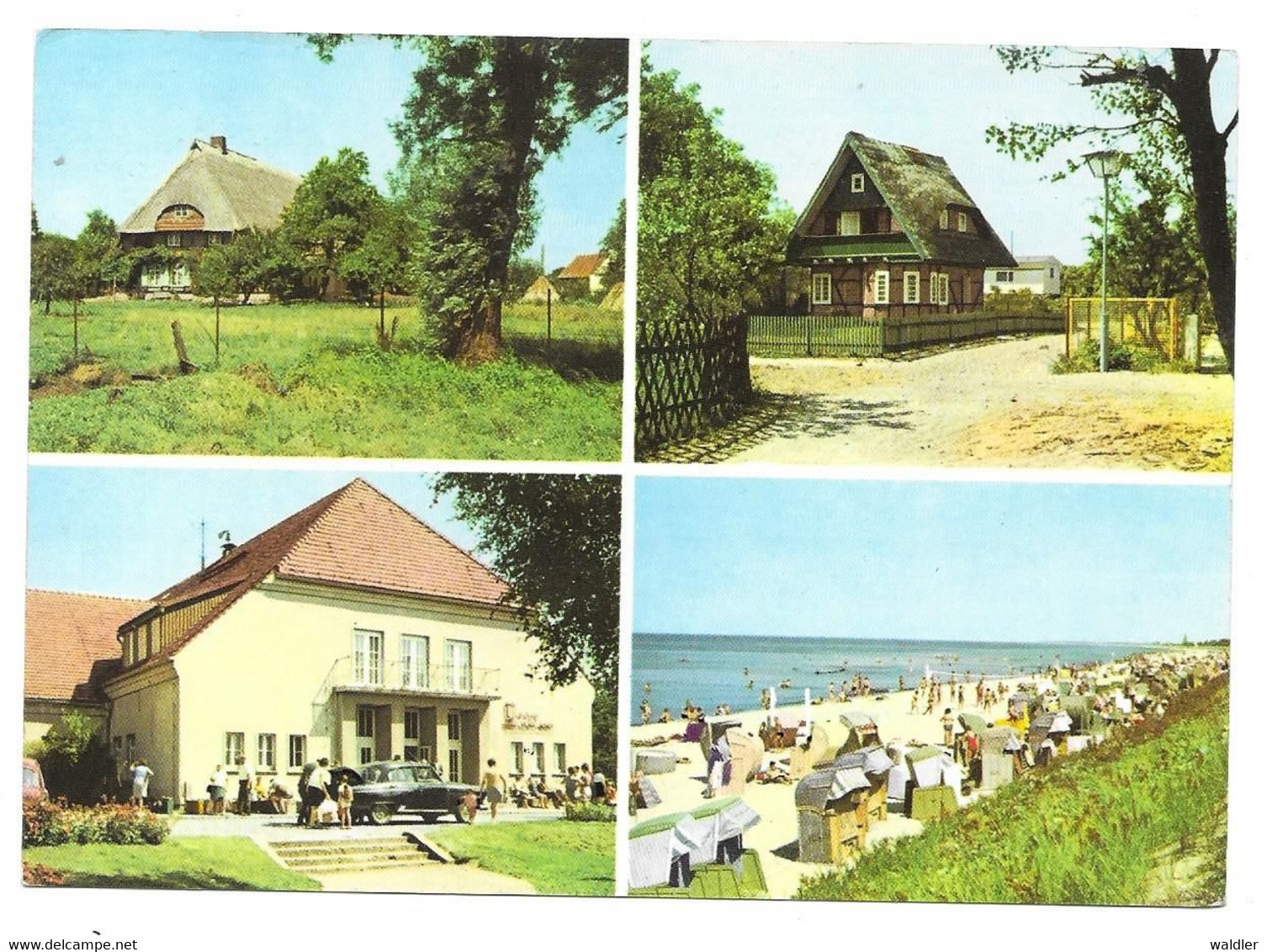 2591  OSTSEEBAD DIERHAGEN - MEHRBILD  1971 - Ribnitz-Damgarten