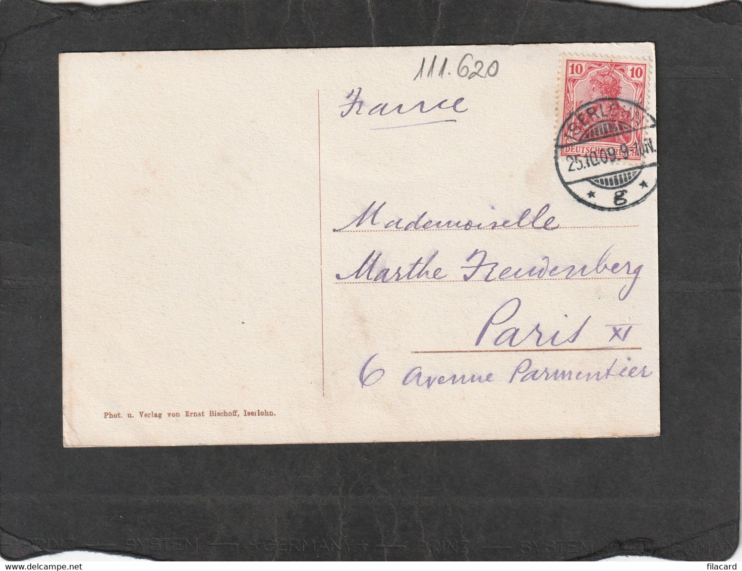 111620           Germania,    Iserlohn,    Alexanderhoh,  VG  1909 - Iserlohn