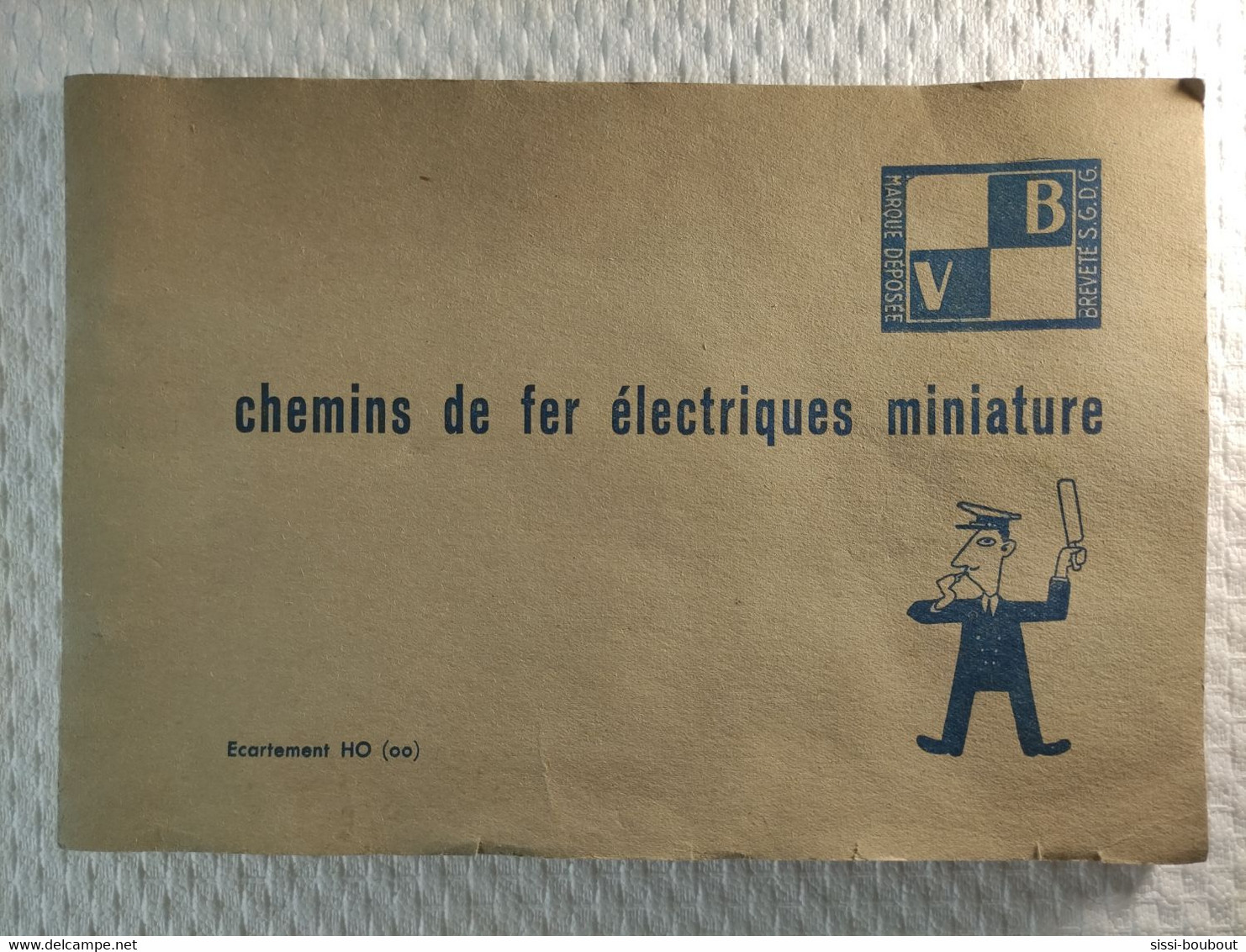 Catalogue De 1960 - "Chemins De Fer Electriques Miniature - VB" -  ECARTEMENT HO - SNCF - Trains, Locomotives Etc... - Otros & Sin Clasificación