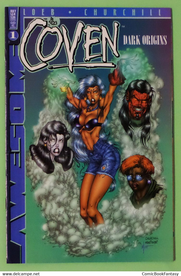 The Coven Dark Origins #1 1999 Awesome Entertainment - NM - Andere Verleger