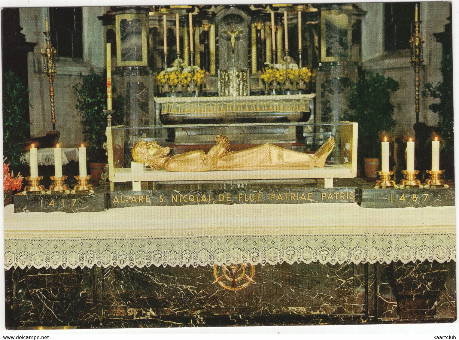 Sachseln / Zentralschweiz - Altar Des Hl. Bruder-Klaus  - (OW, Suisse/Schweiz) Altare S. Nicolai De Flue Patriae Patris - Sachseln