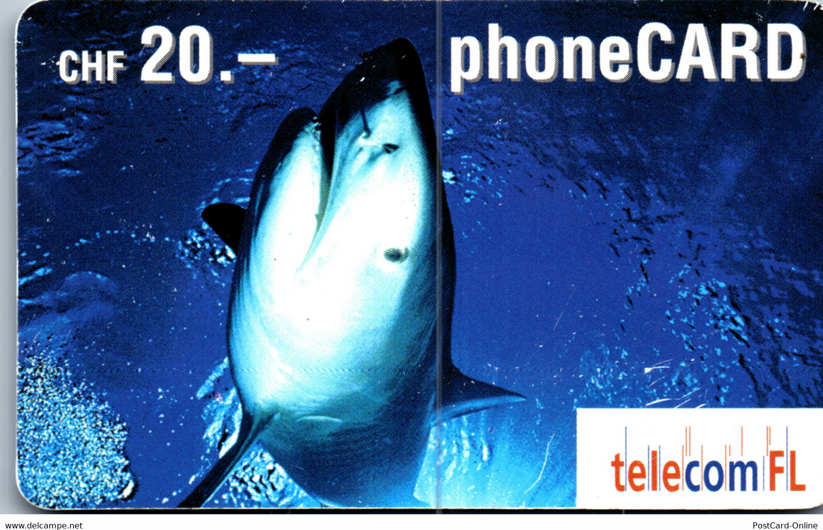 31316 - Liechtenstein - Telecom FL , Hai , Shark , Prepaid - Liechtenstein