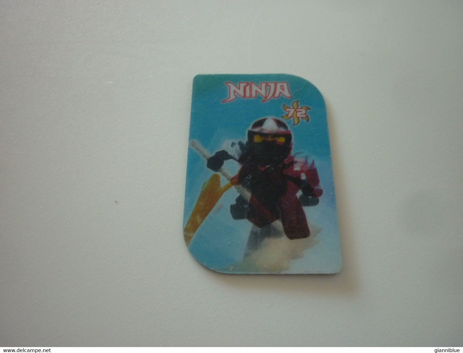 Lego Ninja 3D Greek Edition Metal Card Tag #72 - Non Classés
