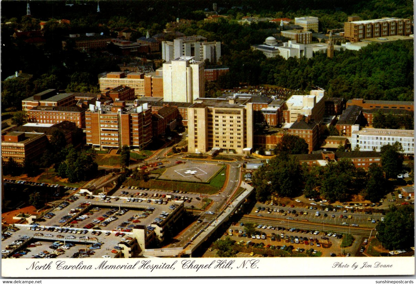 North Carolina Chapel Hill Aerial View North Carolina Memorial Hospital - Chapel Hill