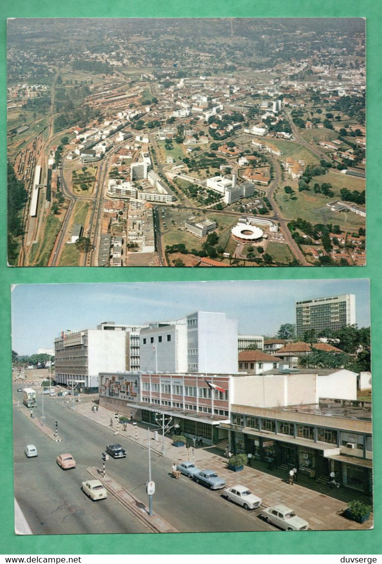 Uganda Ouganda Kampala Lot De Cartes Potales 2 Post Cards - Uganda