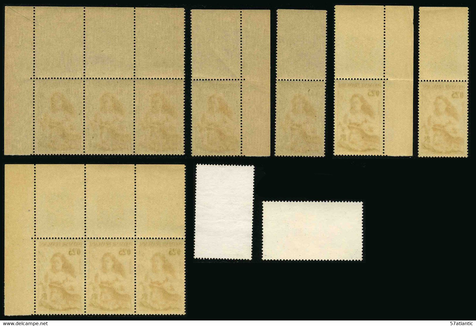 POLYNESIE FRANCAISE - LOT DE 12 TIMBRES NEUFS ** - Collections, Lots & Series