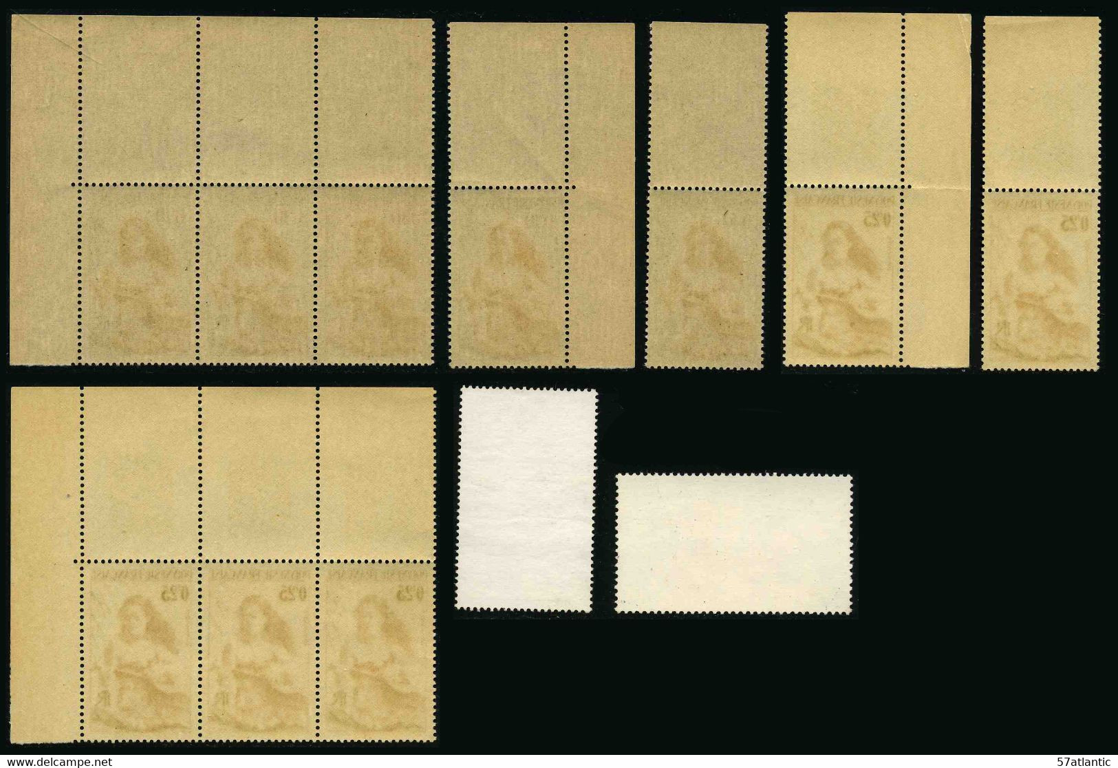 POLYNESIE FRANCAISE - LOT DE 12 TIMBRES NEUFS ** - Collezioni & Lotti