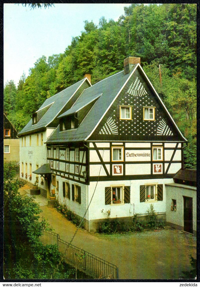 6690 - TOP Kleinhennersdorf - Liethenmühle Gaststätte Ferienheim VEB Uhrenwerk Ruhla - Bild Und Heimat Reichenbach - Kleinhennersdorf