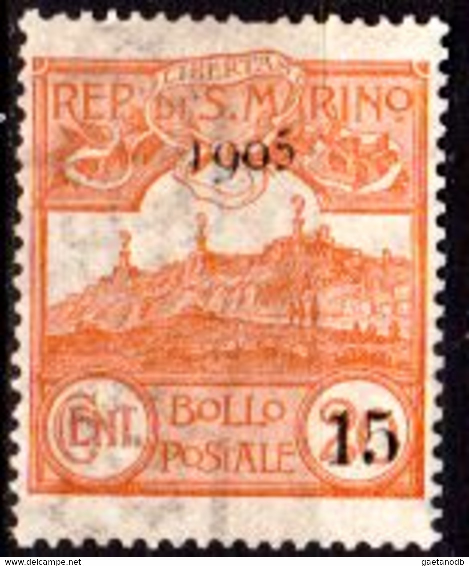 San-Marino-F0207 - Emissione 1905 (++) MNH - Qualità A Vostro Giudizio. - Andere & Zonder Classificatie