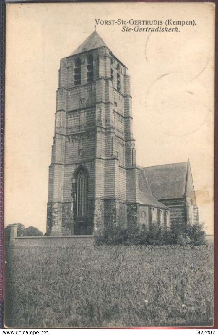 Vorst  St Gertrudius Kempen  St Gertrudiuskerk 1921 - Laakdal