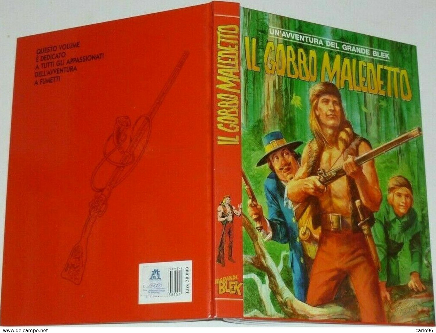 1997 EDITRICE DARDO ''IL GRANDE BLEK'' IL GOBBO MALEDETTO - Primeras Ediciones