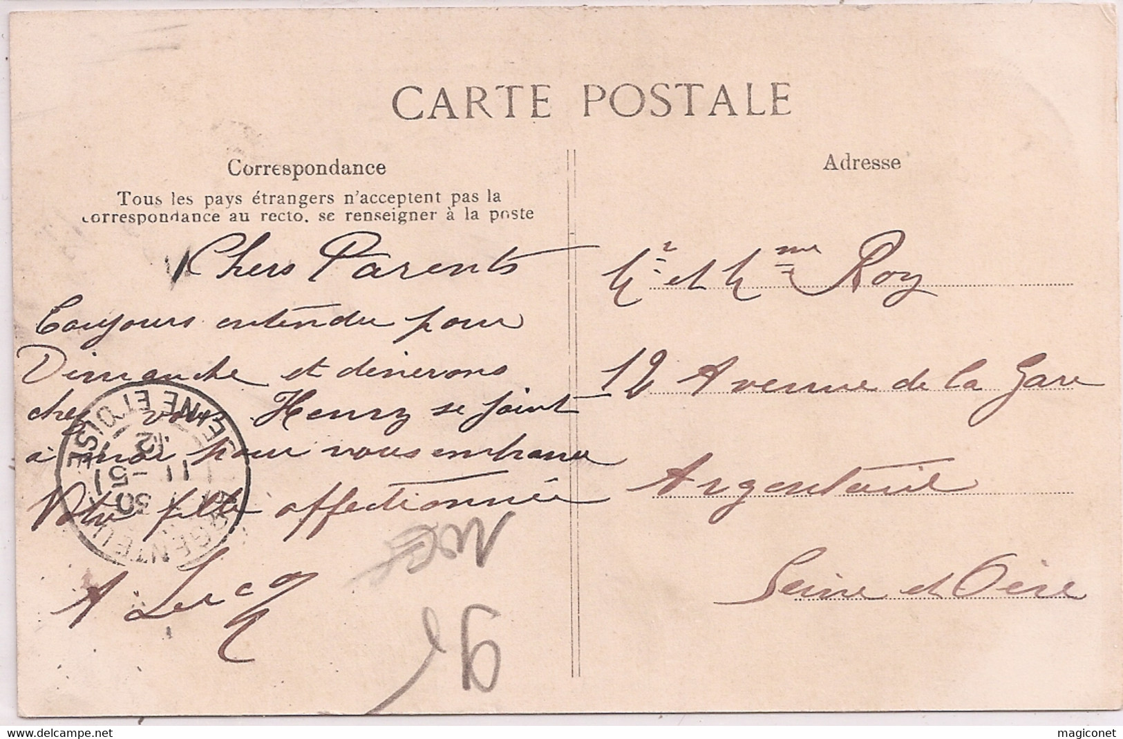 CPA - Beaumont-sur-Oise - La Rue Alsace Lorraine - Beaumont