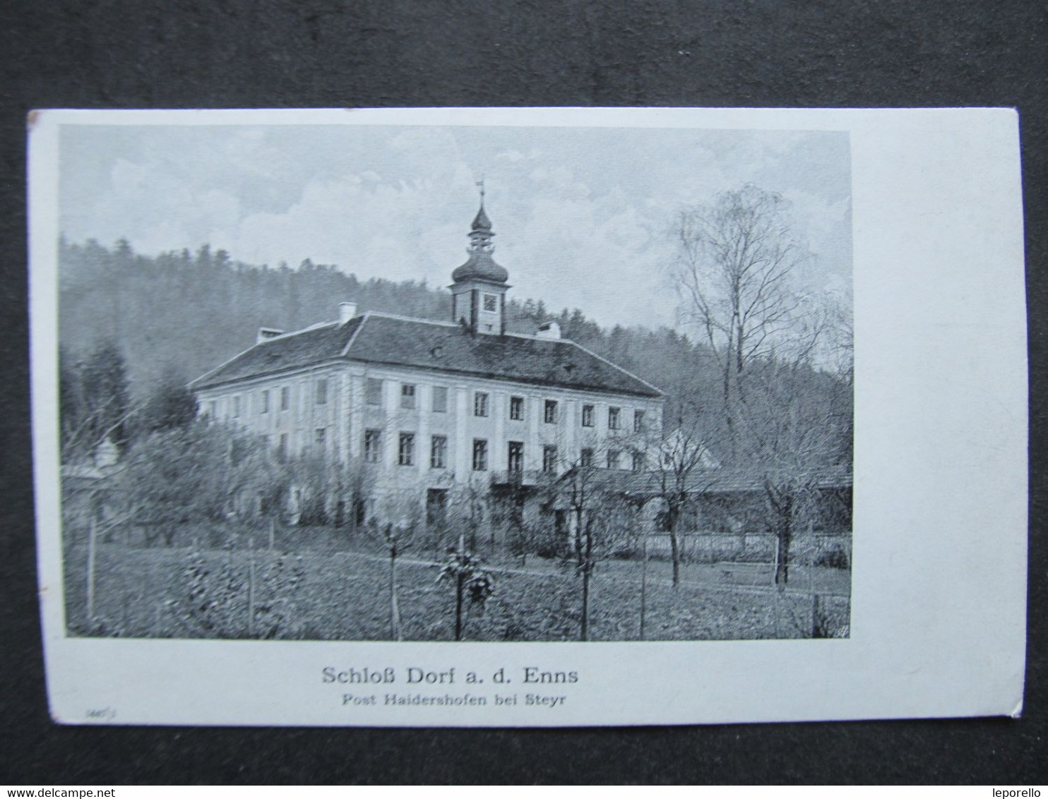 AK HAIDERSHOFEN Dorf A.d.Enns B. Amstetten Steyr Schloss Ca.1910 // D*52722 - Amstetten