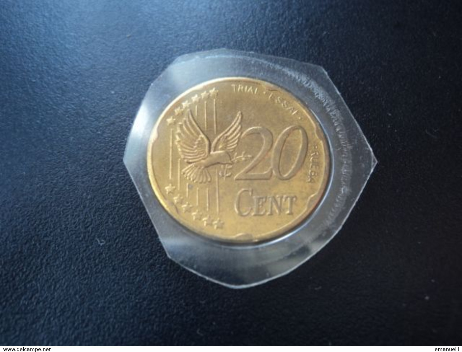 ROYAUME UNI : (TRIAL - ESSAI - PRUEBA) 20 (euro) CENT   2002   B.U. * - Mint Sets & Proof Sets