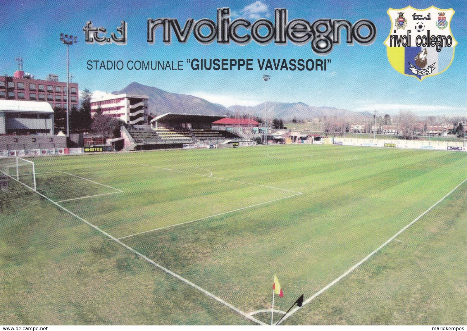 RIVOLI ( TO )_F.C.D. RIVOLICOLLEGNO_STADIO COMUNALE "GIUSEPPE VAVASSORI" _Stadium_Stade_Estadio_Stadion - Rivoli