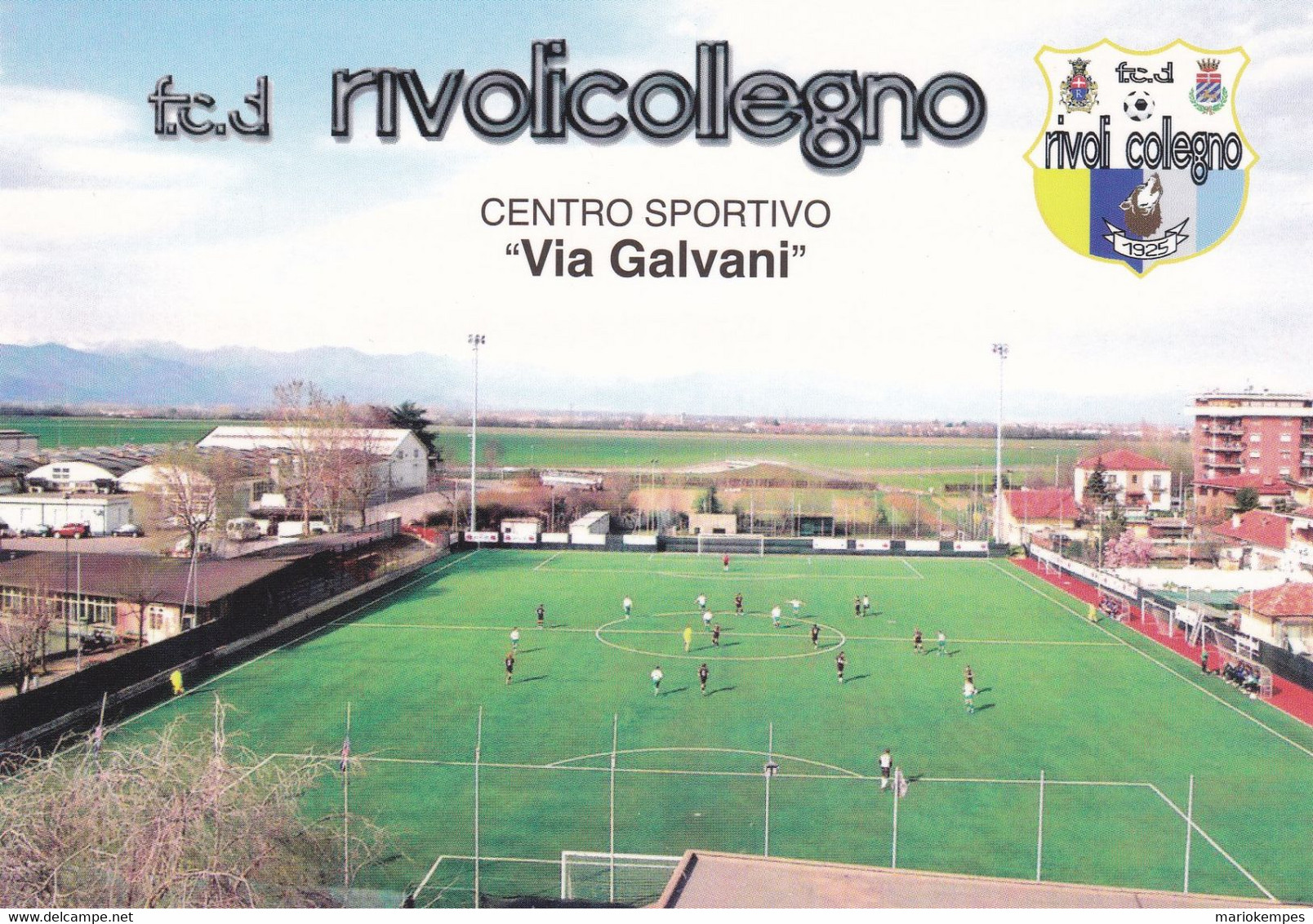 COLLEGNO ( TO )_F.C.D. RIVOLICOLLEGNO_CENTRO SPORTIVO "VIA GALVANI" _Stadium_Stade_Estadio_Stadion - Stades & Structures Sportives