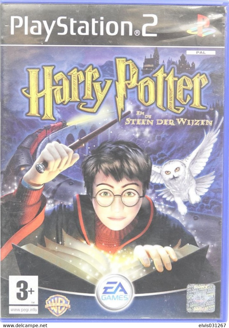 SONY PLAYSTATION TWO 2 PS2 : HARRY POTTER AND THE PHILOSOPHER 'S STONE - Playstation 2
