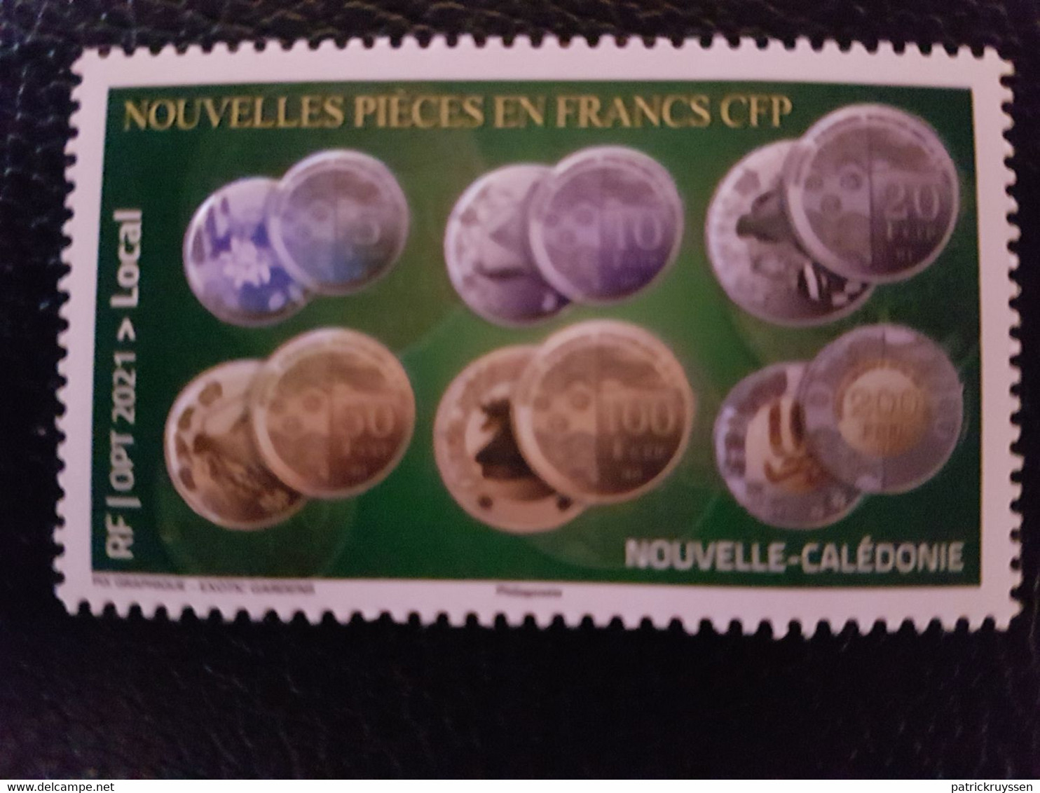 Caledonia 2021 Caledonie NEW COINS FRANC CFP Monnaie Munzen Moneda Pezzo 1v Mnh - Nuevos