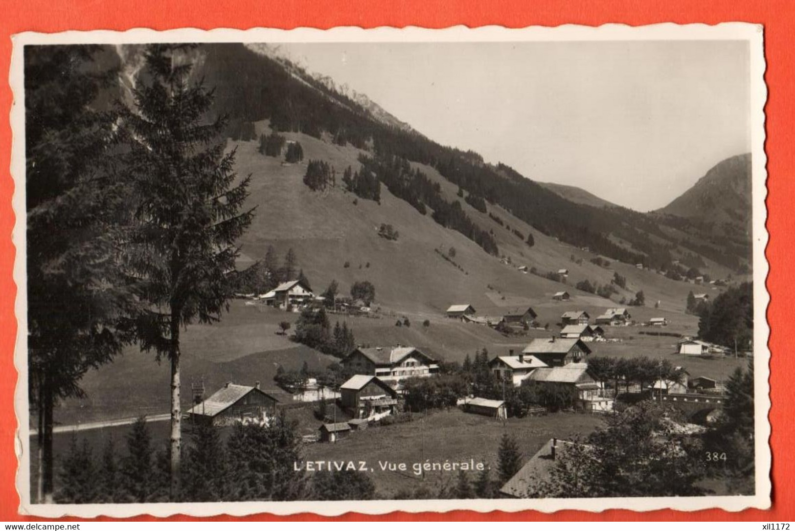 ZMP-35  L'Etivaz Vue Générale. Perrochet-Ph. 384  NC - Roche