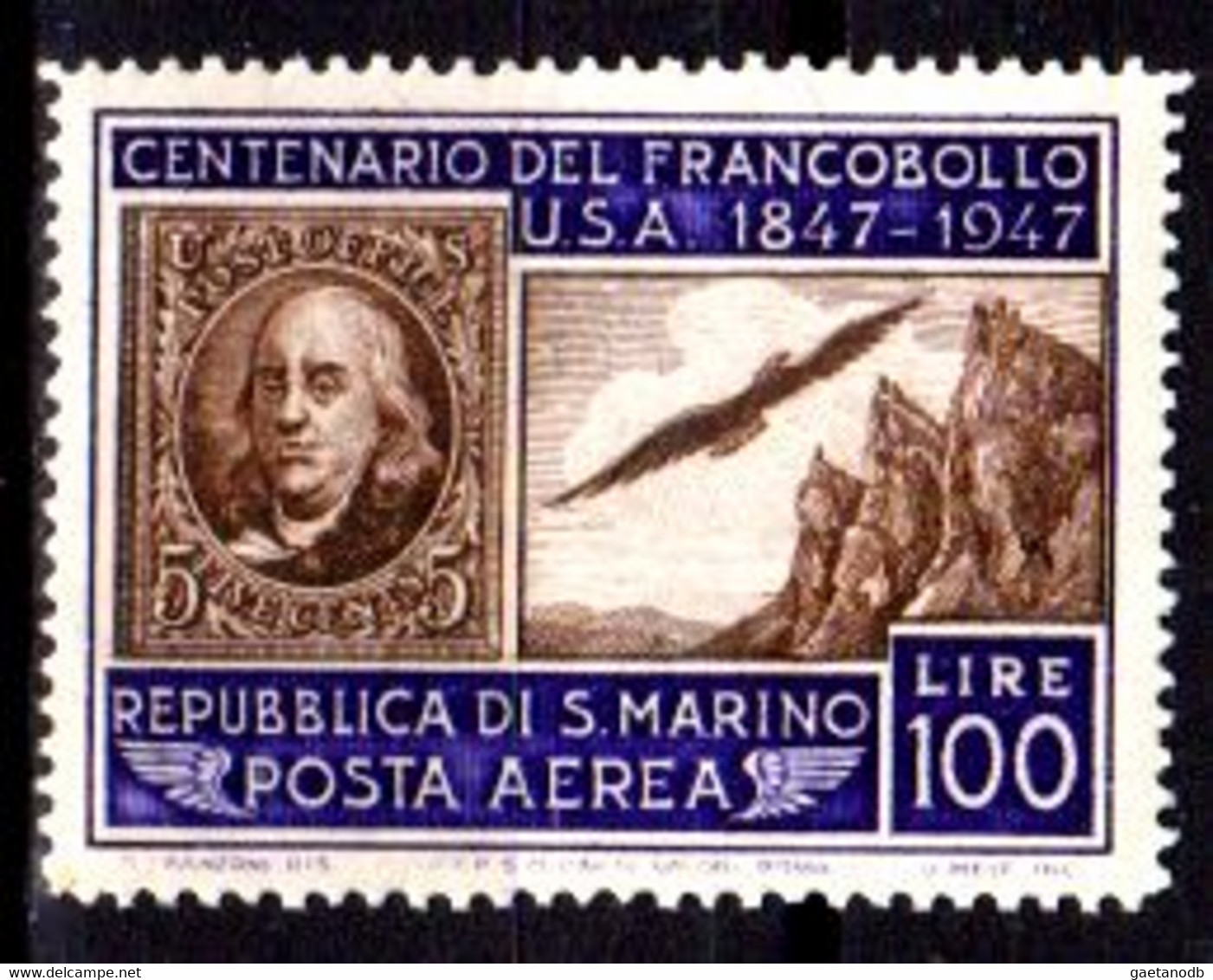 San-Marino-F0217 - Emissione Di P.A. 1947 (++) MNH - Qualità A Vostro Giudizio. - Andere & Zonder Classificatie