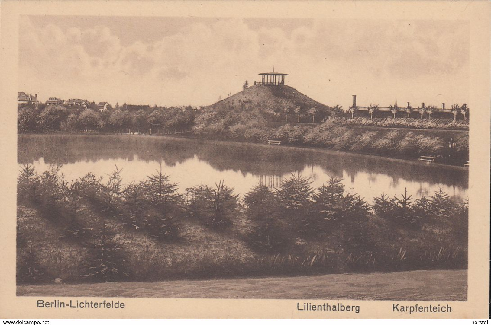 D-12209 Berlin - Parkrestaurant Am Lilienthalberg - Steinstraße 63-78 - Karpfenteich - Lichterfelde