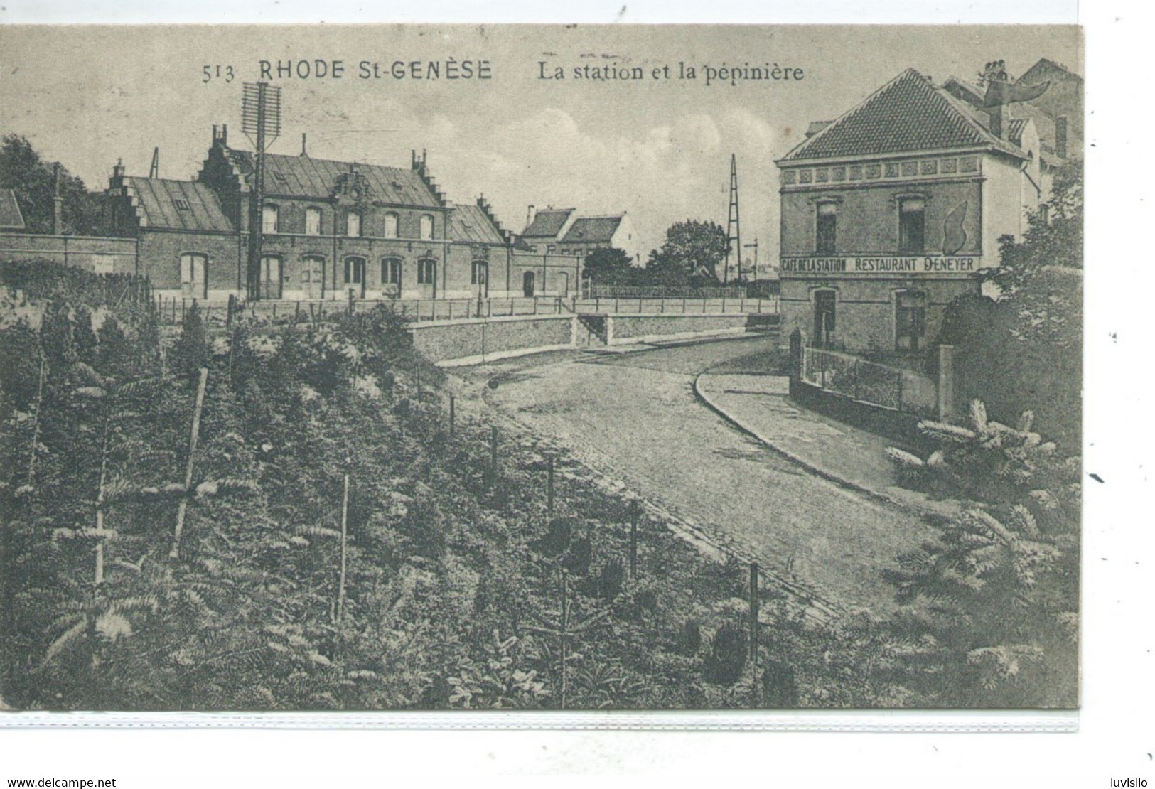 Rhode Saint Genèse Station Et La Pépinière - St-Genesius-Rode