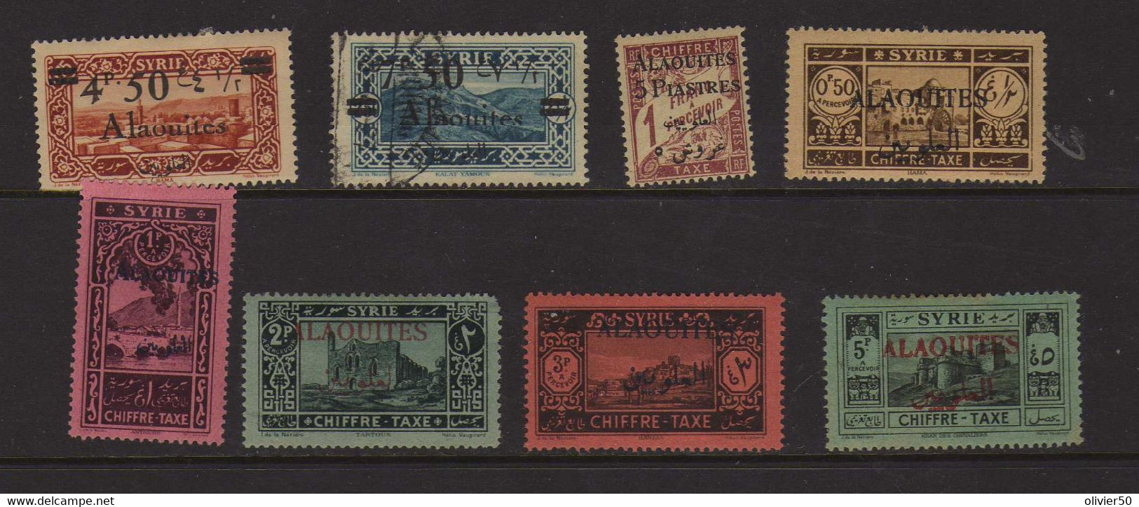 Alaouites - Poste - Taxe - Neufs* Etoblit - Used Stamps