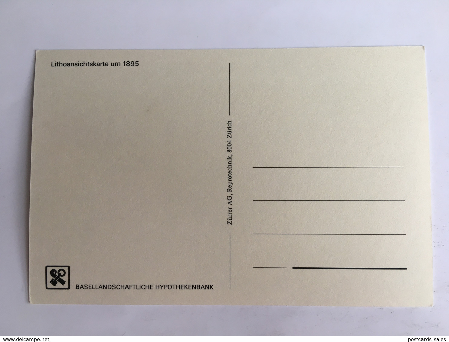 Gruss Aus Birsfelden - Litho 1895 - Modern Card - Birsfelden