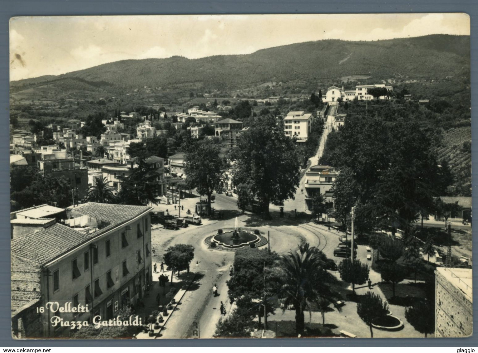 °°° Cartolina - Velletri Piazza Garibaldi Viaggiata °°° - Velletri