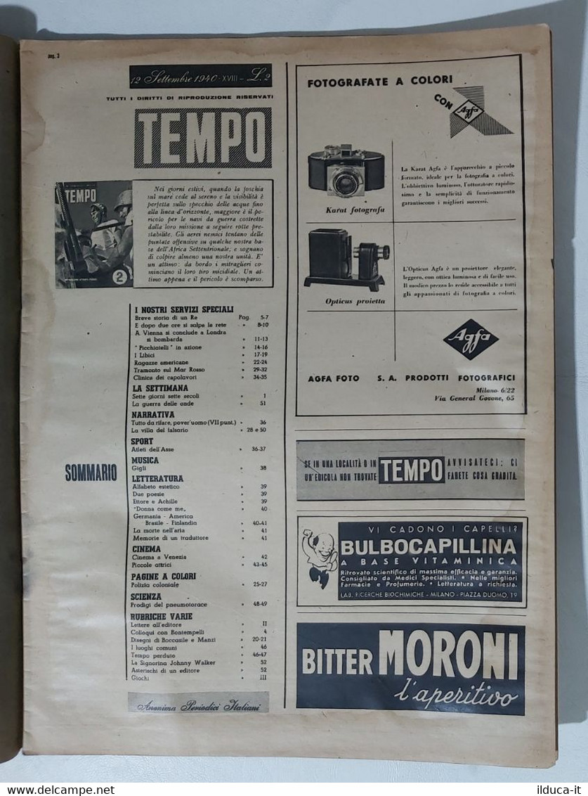 38734 TEMPO A.IV Nr 68 1940 - I Mitraglieri - Londra Bombardata - Picchiatelli - Andere & Zonder Classificatie