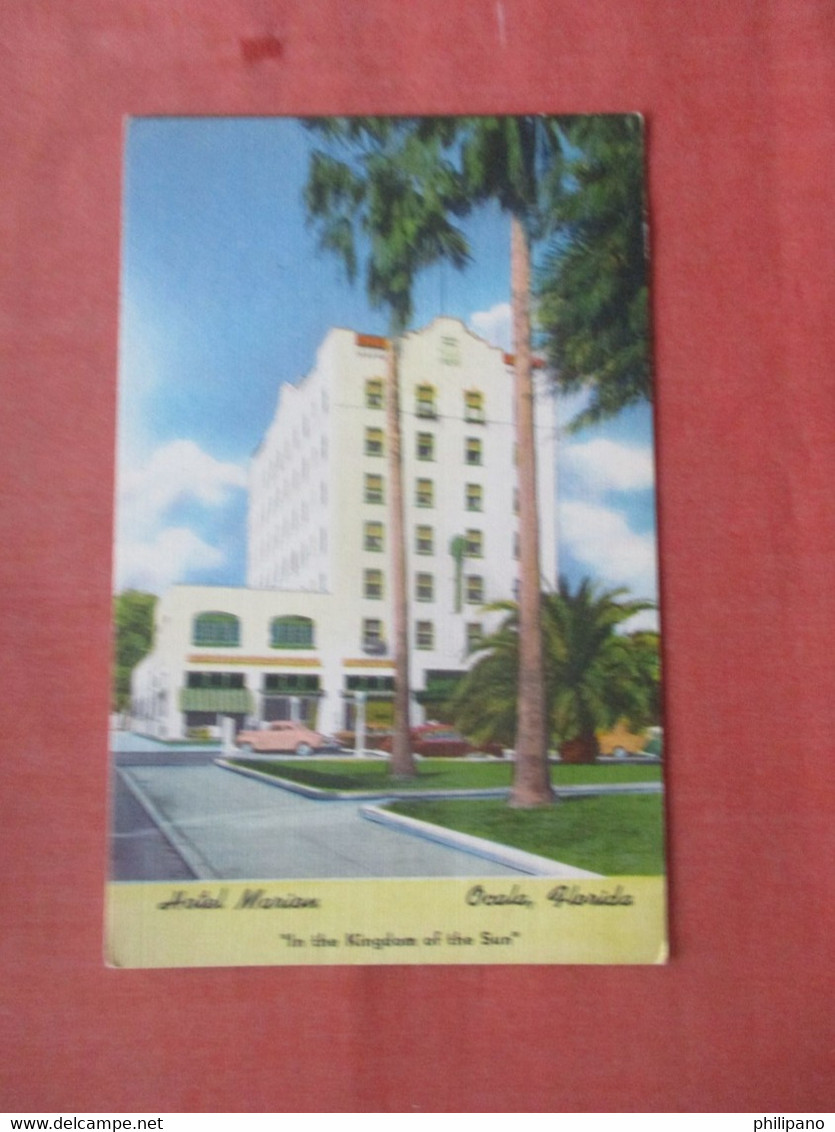 Hotel Marion.   Ocala Florida     Ref 5564 - Ocala