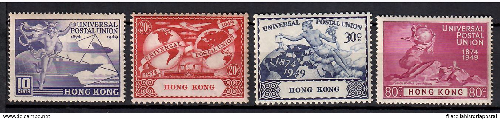 1949 HONG KONG YVERT 171 - 174** - Neufs