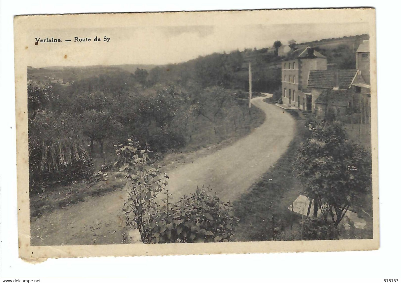 Verlaine - Route De Sy    1943 - Verlaine