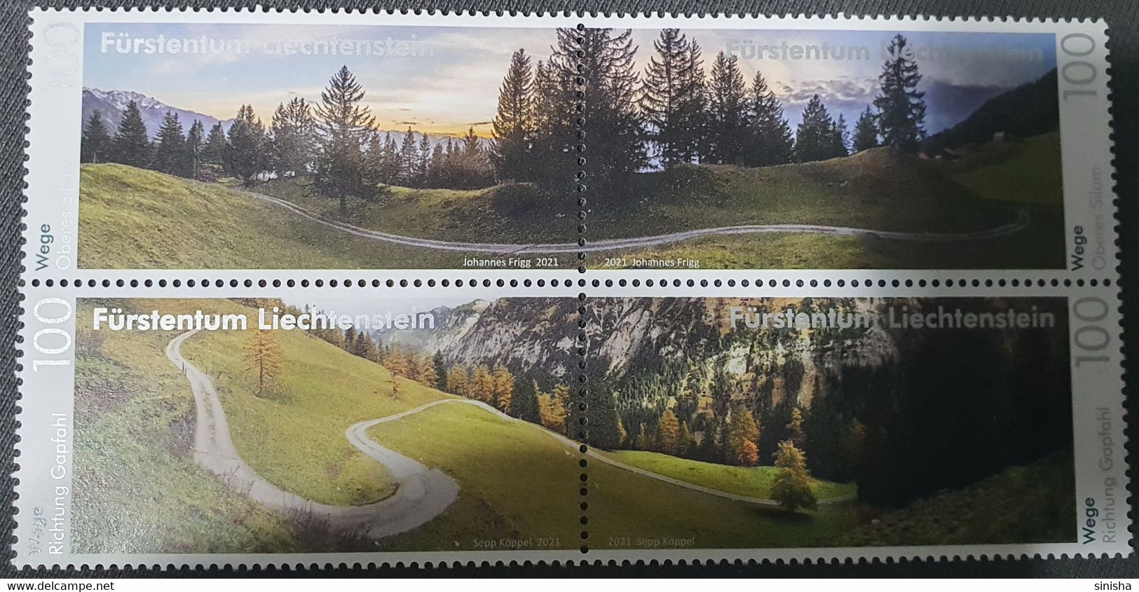 Liechtenstein / 2021 / Nature / Landscapes - Unused Stamps