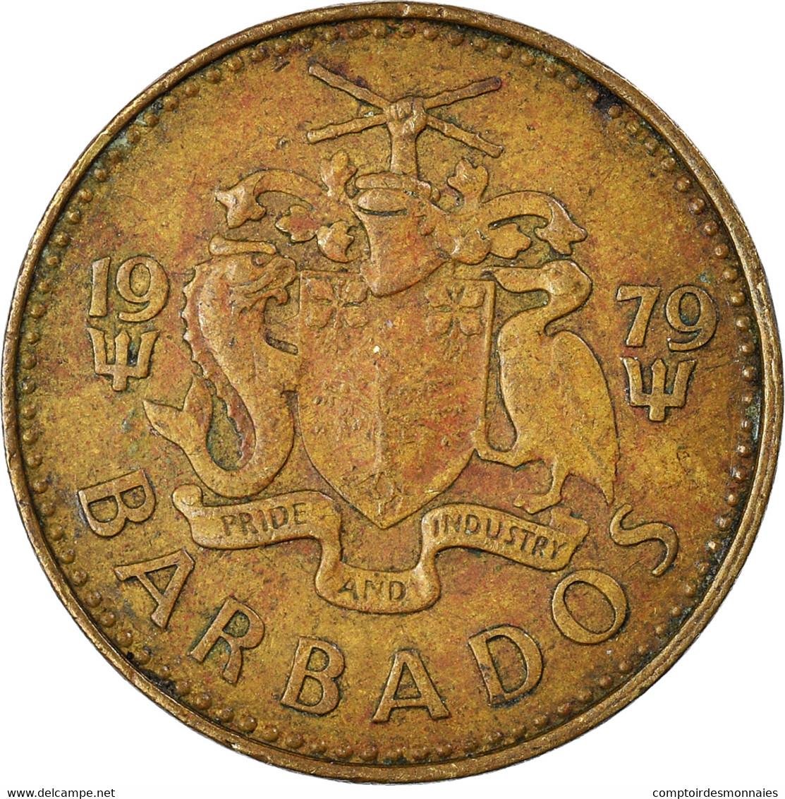 Monnaie, Barbade, 5 Cents, 1979 - Barbados