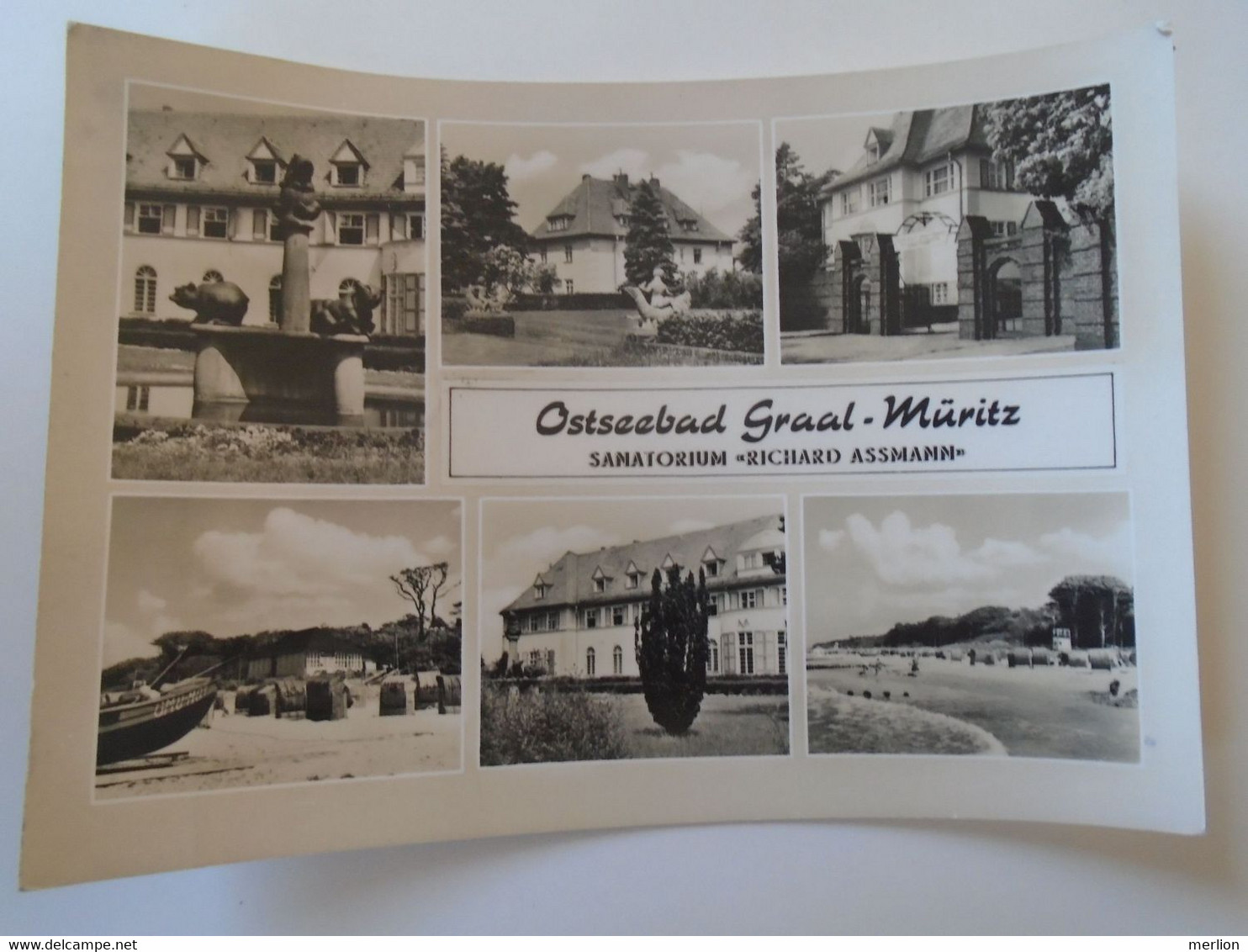 D189504  DDR  AK  Germany  - Ostseebad  Graal-Müritz Sanatorium Richard Assmann -cancel 1960's  Ribnitz-Damgarten - Ribnitz-Damgarten