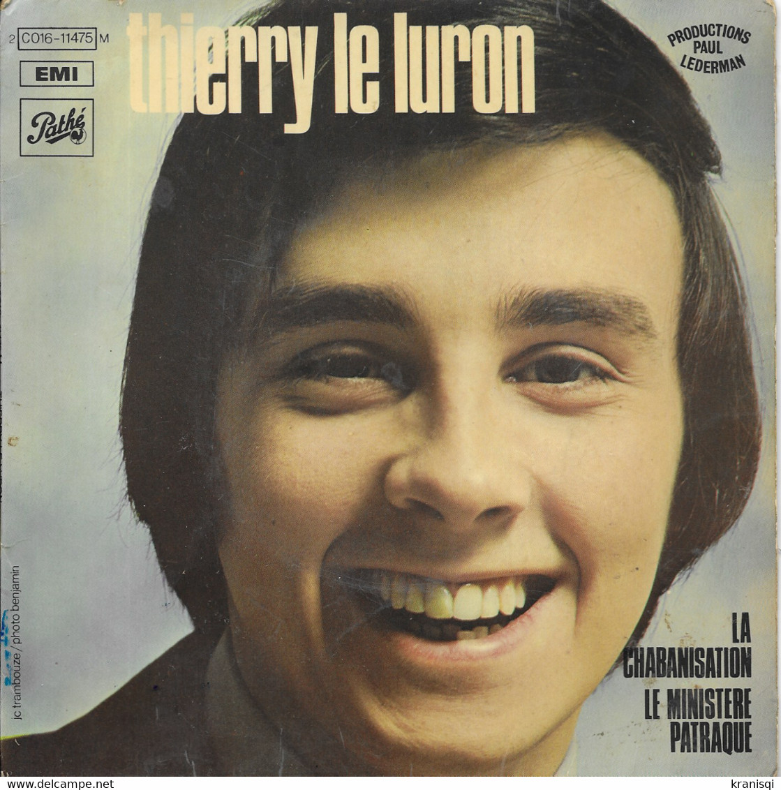 Vinyle 45 T ,Le LURON 1971 - Humour, Cabaret