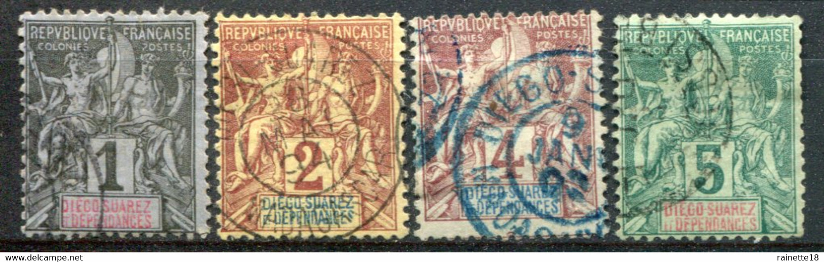 Diego-Suarez     25/28  Oblitérés - Used Stamps