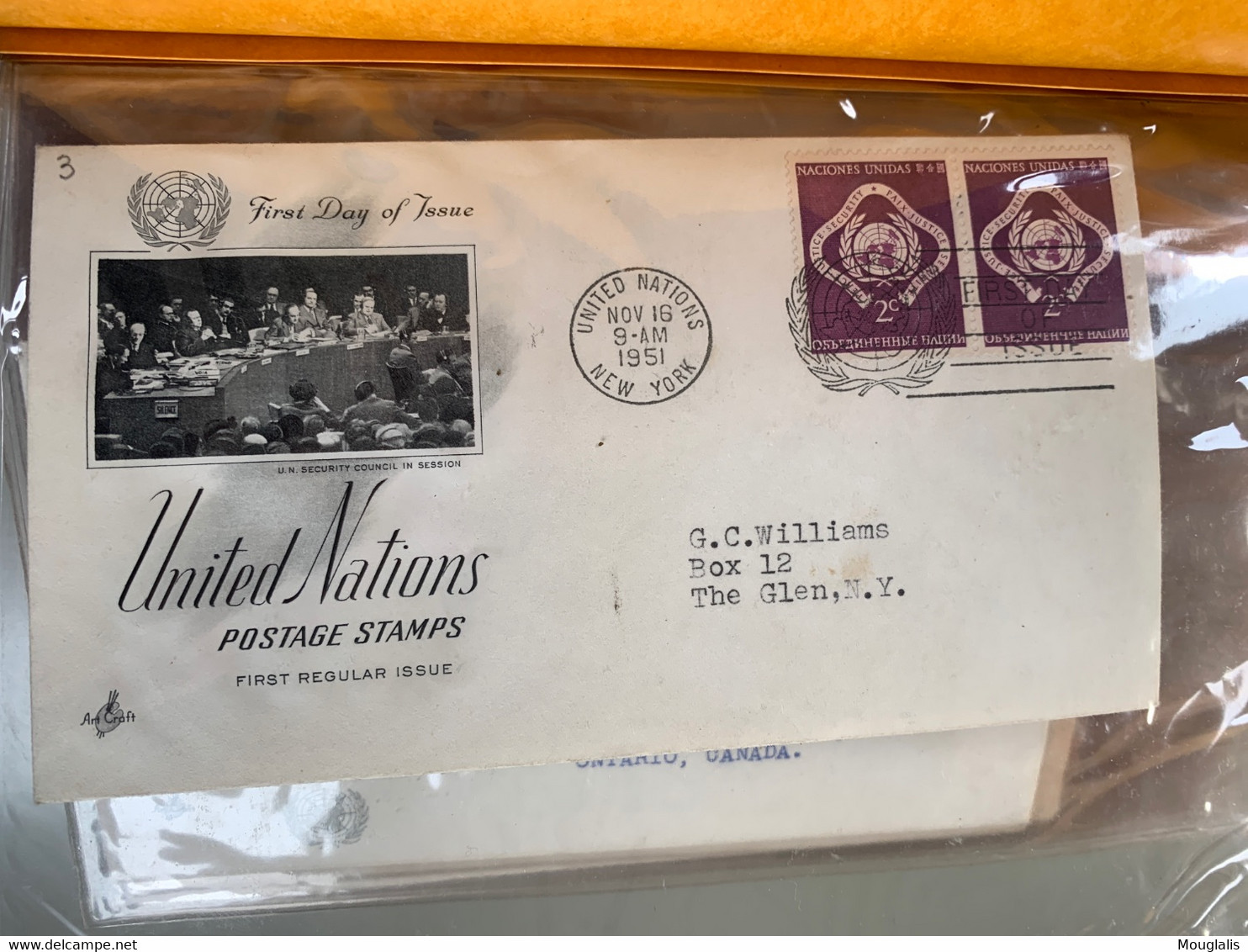 Rare ! ALBUM Collection De 72 FDC NATIONS UNIES UNITED NATIONS Années 1950 à 1960 New York Enveloppe Illustrée, à Voir ! - FDC