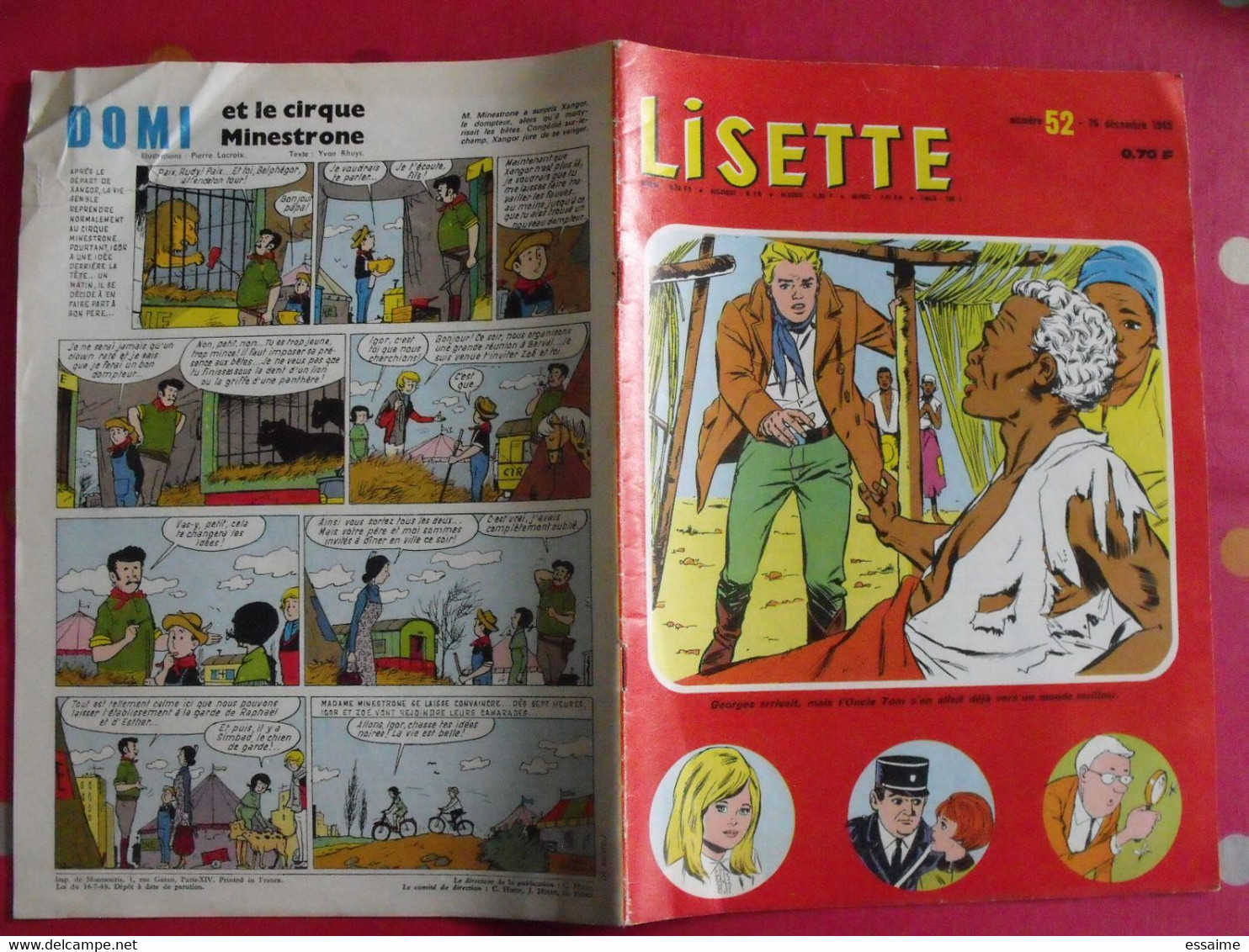 Lisette. 21 n° de 1965. lacroix lay tiky fusco francey marcello. à redécouvrir G.H.